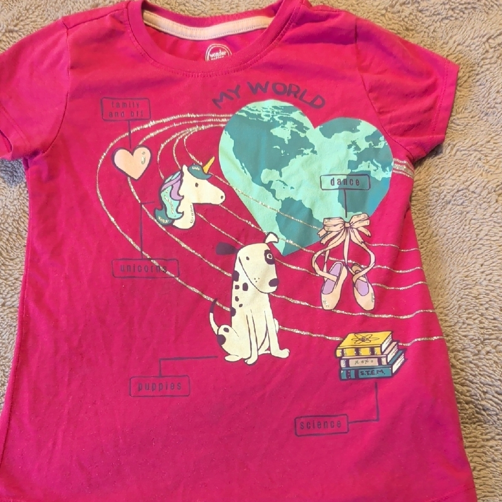 Girls Shirt Bundle Size 6/7 - Picture 2 of 5